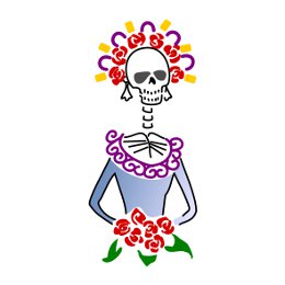 Catrina - Calavera garbancera tattoo