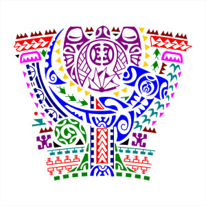 Polynesian forearm band warrior and mentor
tattoo