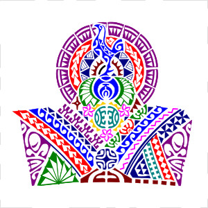 Tottenham Hotspur Polynesian half sleeve
tattoo