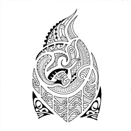 Taniwha tattoo: Rugby