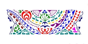 Polynesian warrior protector armband
tattoo
