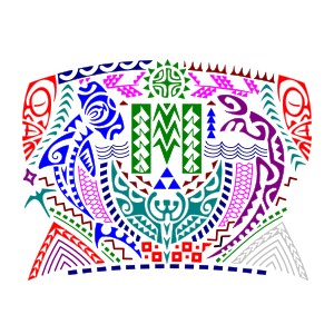 Polynesian Ironman lower leg sleeve
tattoo