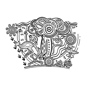 Dreamtime tattoo photo