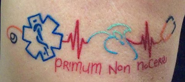Jenna - paramedic tattoo