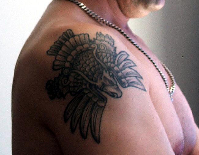 Jos&egrave; - Cuauhtemoc Eagle tattoo