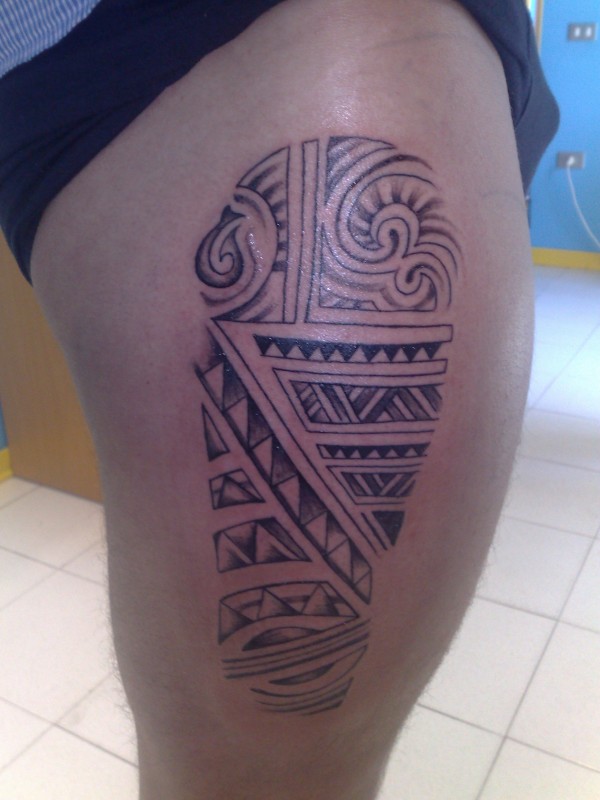 Niccol&ograve; - Polynesian tattoo