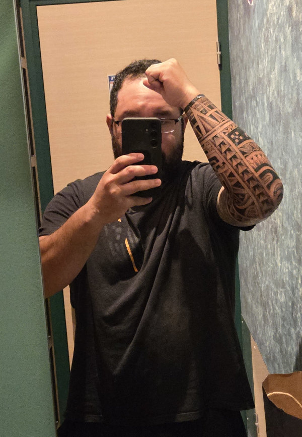Steven - Polynesian sleeve tattoo