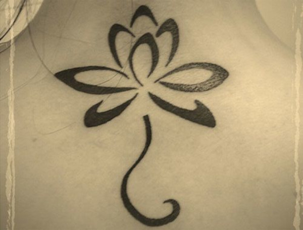 Viktoria - Lotus flower tattoo
